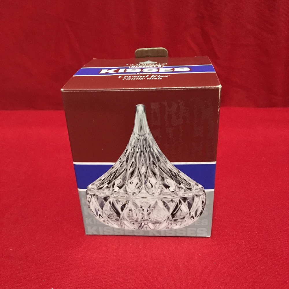 Crystal Kiss candy dish - Picture 1 of 3